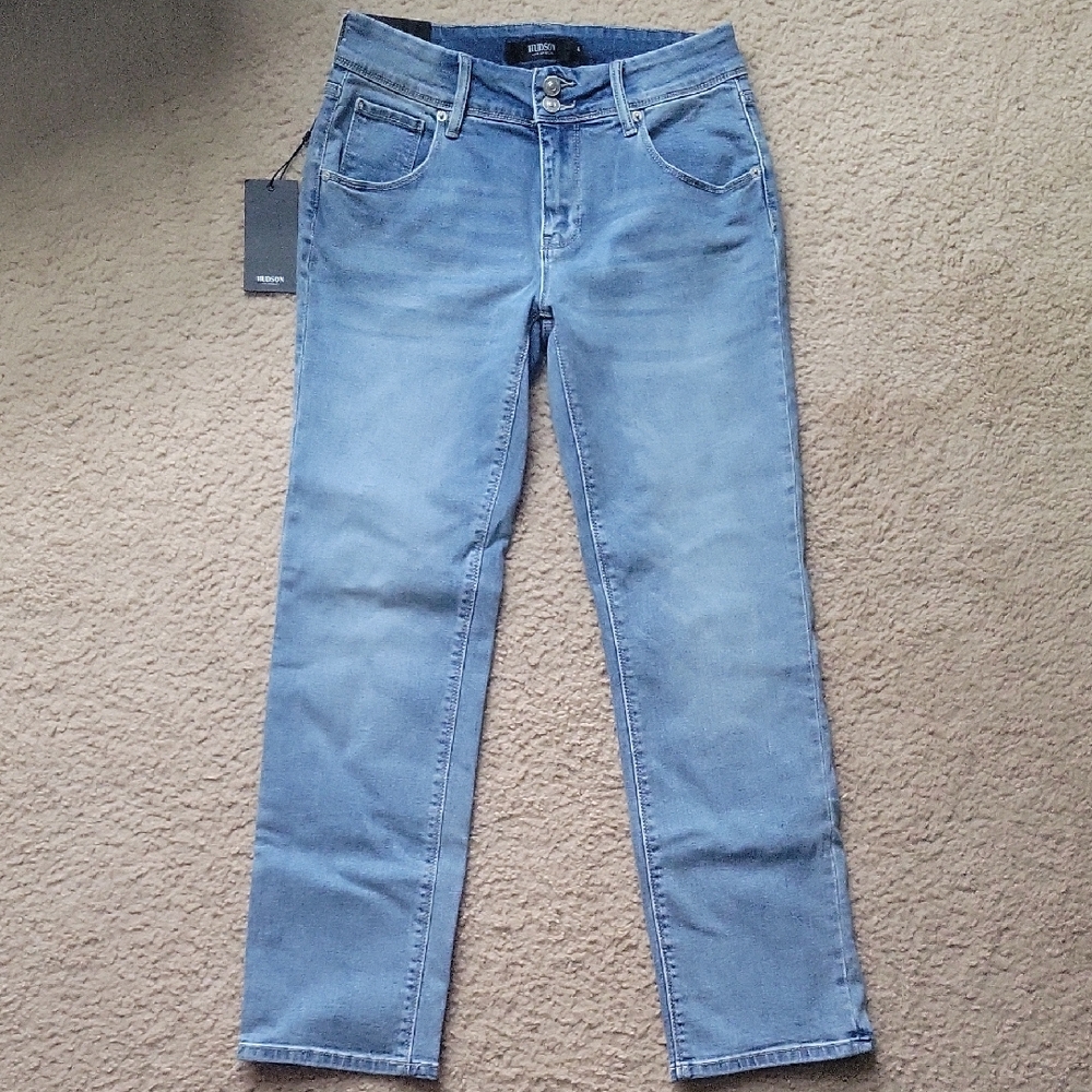 NWT Hudson Jeans 27 Classic Straight Leg Denim